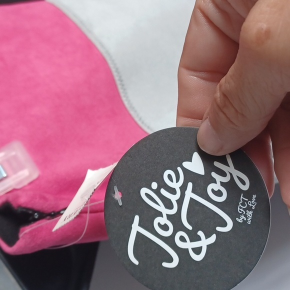 Jolie & Joy Faux Suede Patchwork Raw Hem Side Zip Mini Skirt, Jr sz L - Picture 3 of 6